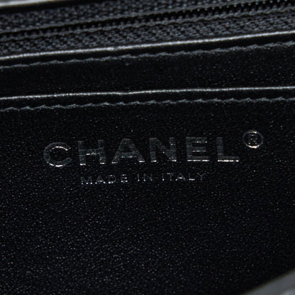 Chanel Mini Rectangular Lambskin Black (Microchip)