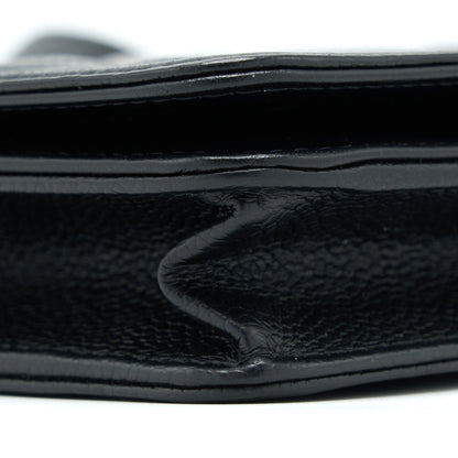 Chanel Boy Wallet On Chain Caviar Black L