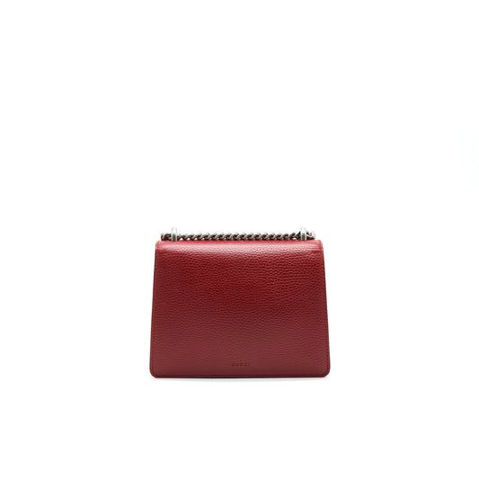 GUCCI DIONYSUS MINI LEATHER BAG RED