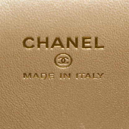 Chanel 22S Top Handle Vanity Lambskin Black L