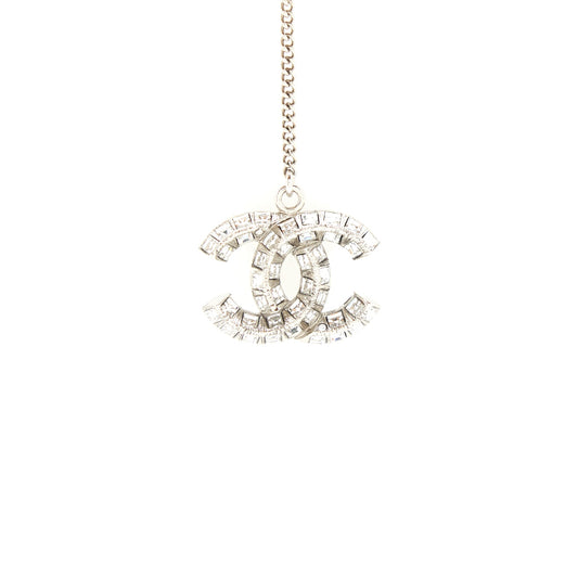 Chanel Crystal Drop Earrings