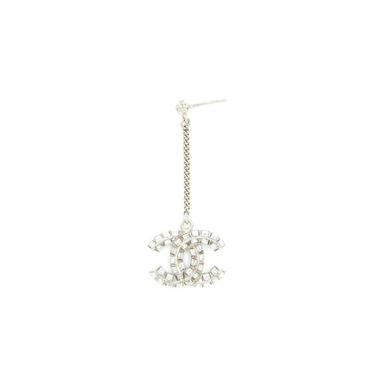 Chanel Crystal Drop Earrings