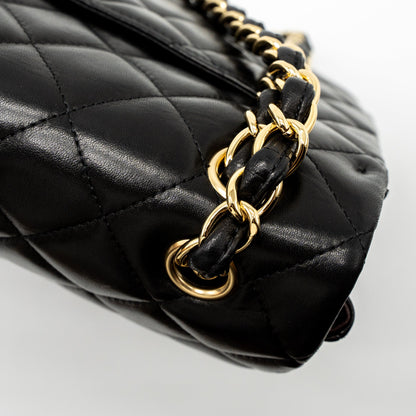 Chanel Maxi Classic Single Flap Bag Lambskin Black