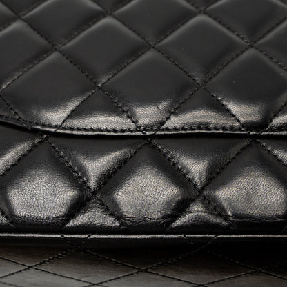Chanel Maxi Classic Single Flap Bag Lambskin Black