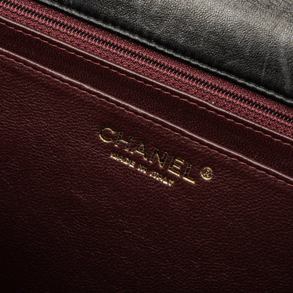 Chanel Maxi Classic Single Flap Bag Lambskin Black