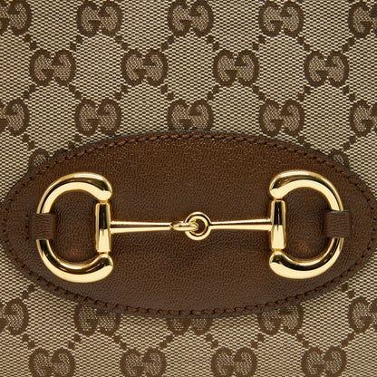 Gucci 1955 Horsebit Tote Bag Brown