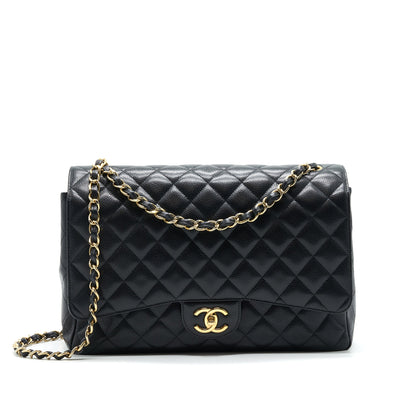 CHANEL CAVIAR MAXI IN BLACK