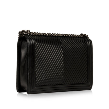 Chanel Large Boy Bag Chevron