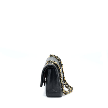 Chanel Medium Classic Flap Bag Caviar Black