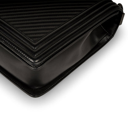 Chanel Large Boy Bag Chevron