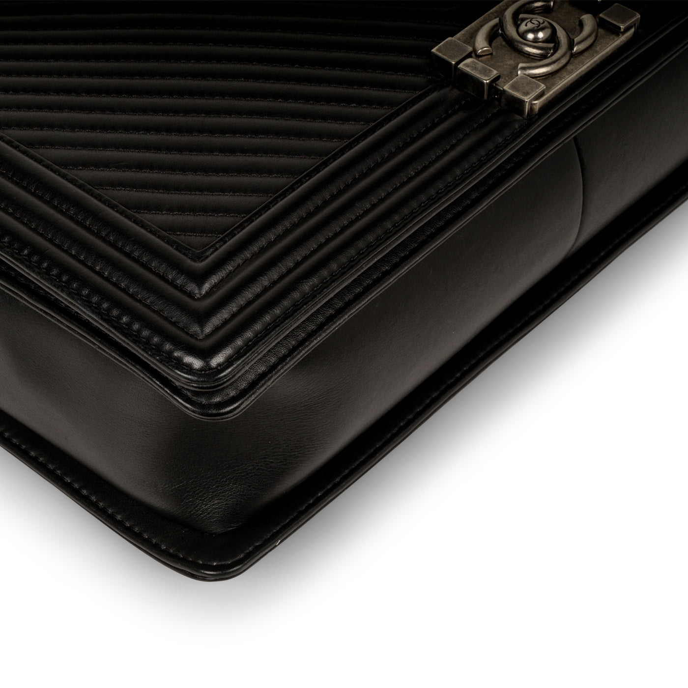 Chanel Large Boy Bag Chevron