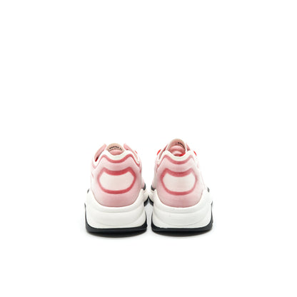 Chanel size37 CC Logo Sneaker Red/ White/ black