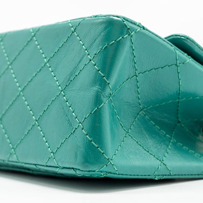 Chanel Mini 2.55 Reissue Flap Bag Calfskin Green