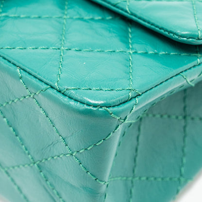 Chanel Mini 2.55 Reissue Flap Bag Calfskin Green