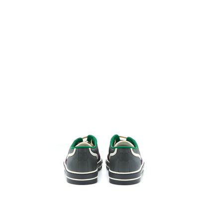 Gucci Size 10 Men‘s Sneakers Off the Grid Webbing-Trimmed Monogrammed Econyl Canvas