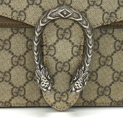 Gucci Small Dionysus GG Shoulder Bag Beige