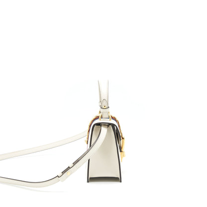 Gucci Mini Top Handle Sylvie Bag White