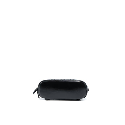 Chanel 22A Backpack Patent Black L (Microchip)