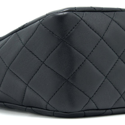 Chanel 23C Pearl Crush Hobo Bag Lambskin Black Brushed  (Microchip)