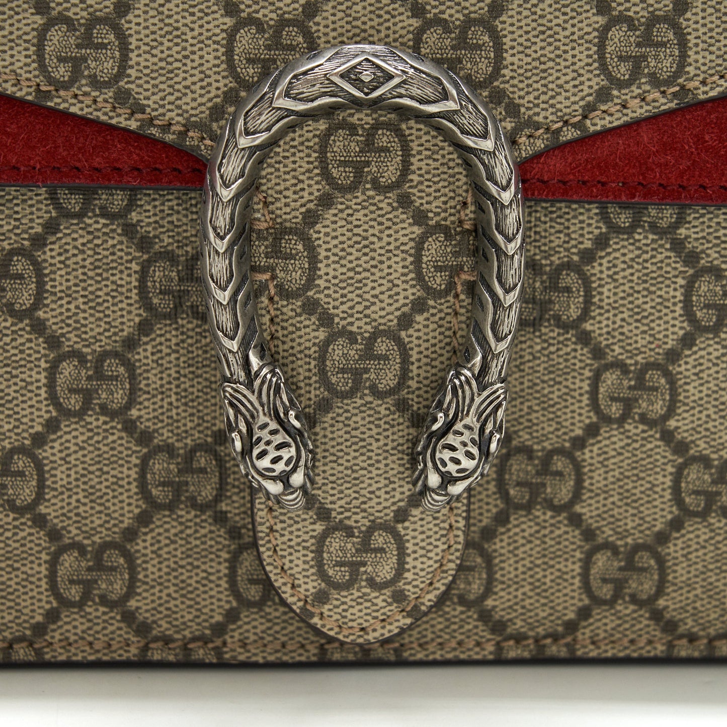 Gucci Dionysus GG supreme mini bag Red