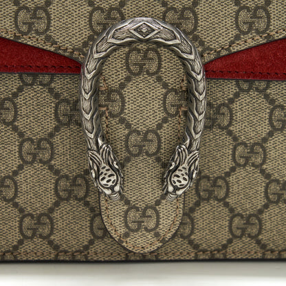 Gucci Dionysus GG supreme mini bag Red