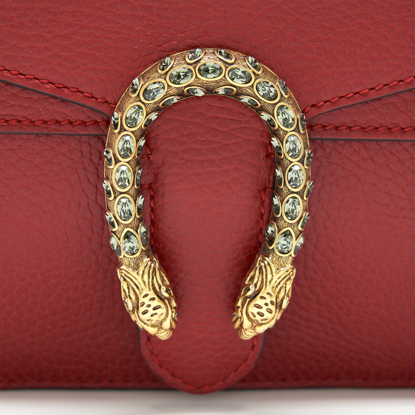 GUCCI DIONYSUS MINI LEATHER BAG RED