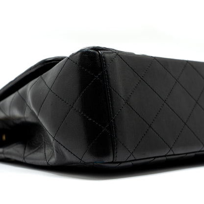 Chanel Maxi Classic Single Flap Bag Lambskin Black