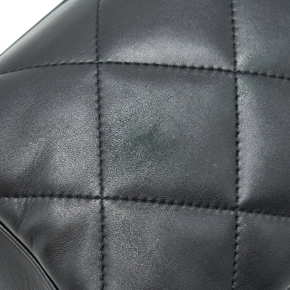 Chanel Black Lambskin Bowling Bag