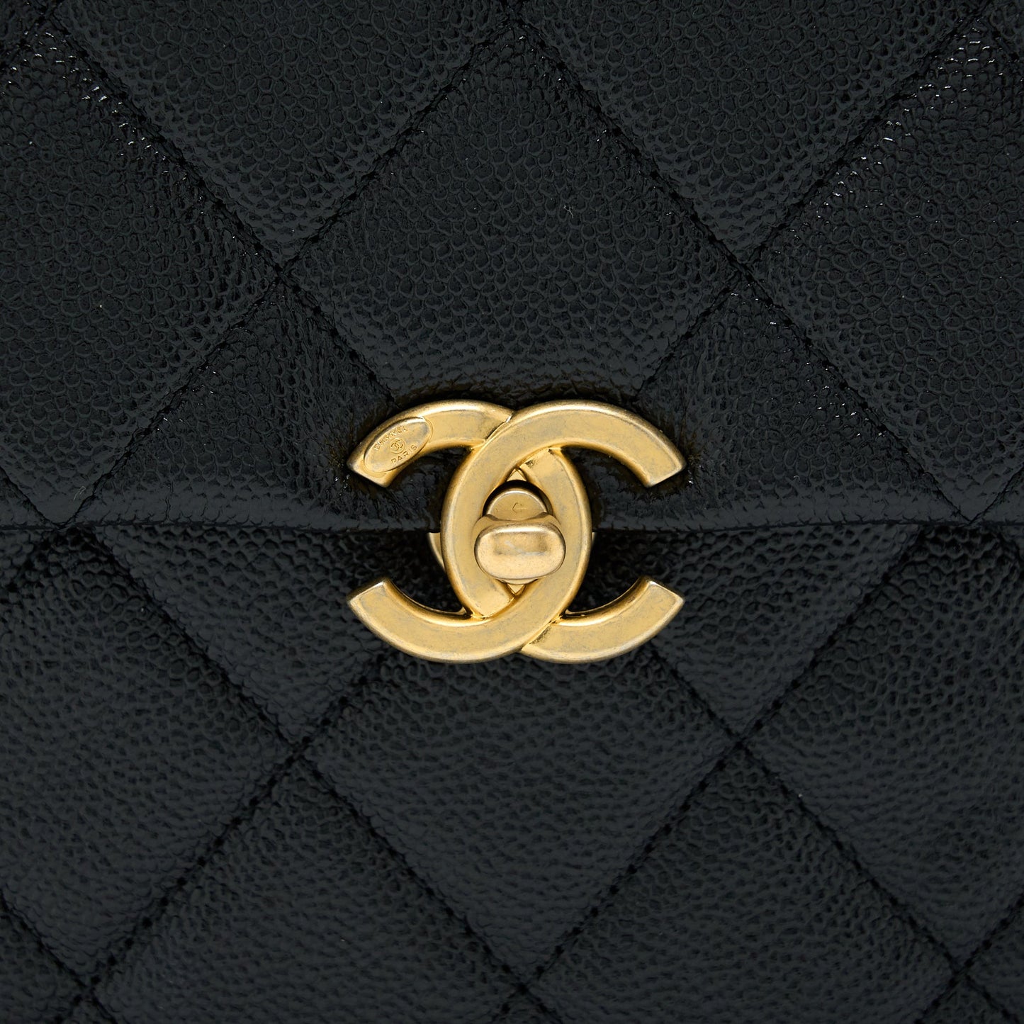 Chanel 22P Flap Backpack Caviar Black