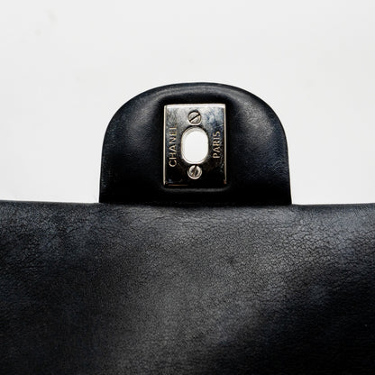 Chanel Mini Rectangular Flap Bag Patent Black