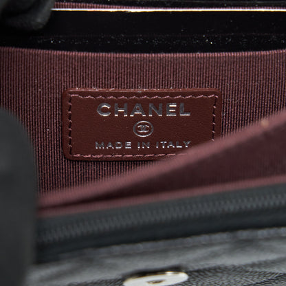 Chanel Mini Wallet On Chain Caviar Black