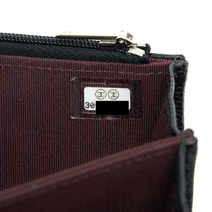 Chanel Mini Wallet On Chain Caviar Black