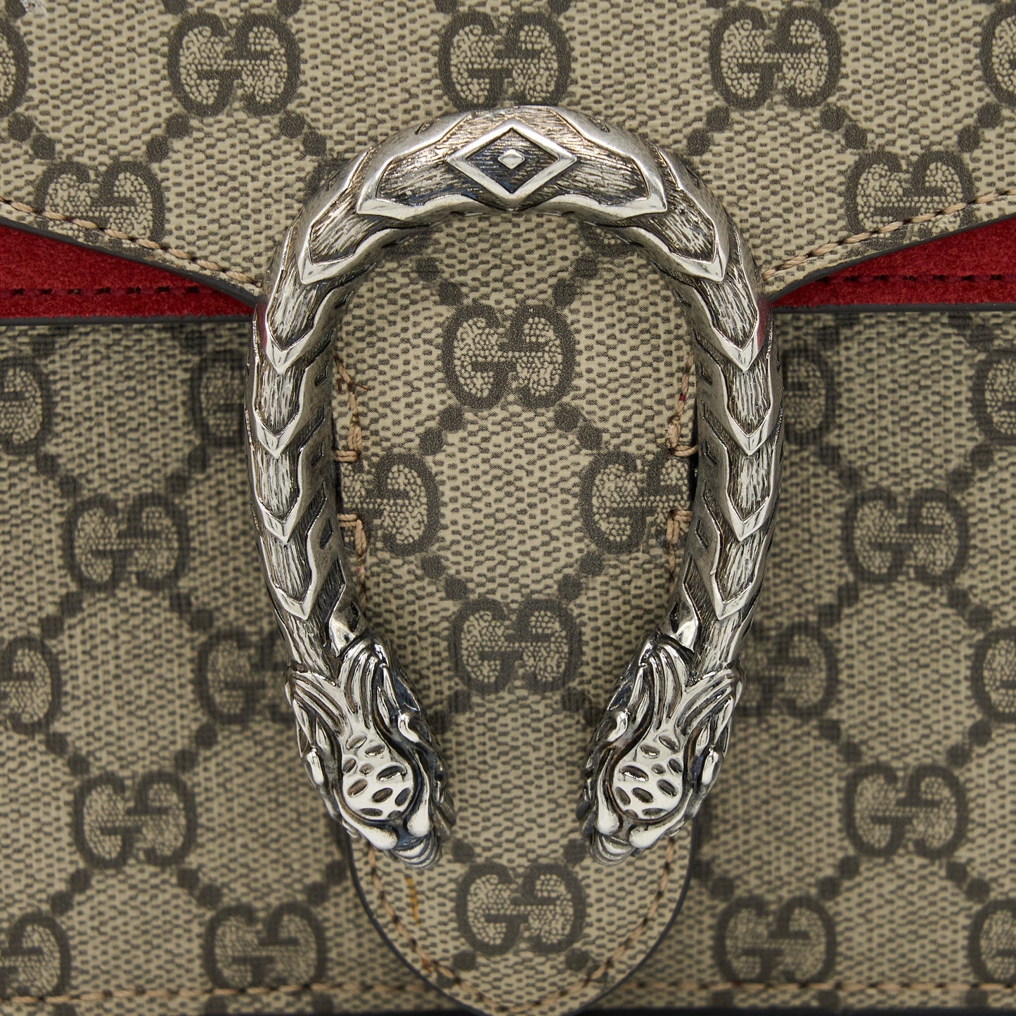 Gucci Dionysus Small GG Shoulder Bag Supreme Canvas SHW