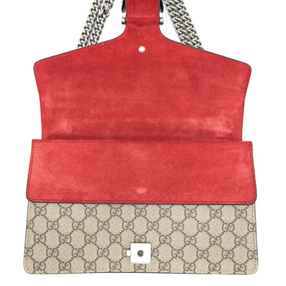 Gucci Dionysus Small GG Shoulder Bag Supreme Canvas SHW