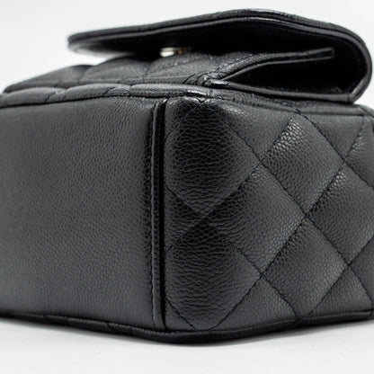 Chanel 24P Mini Backpack/Crossbody Bag Caviar Black  (Microchip)