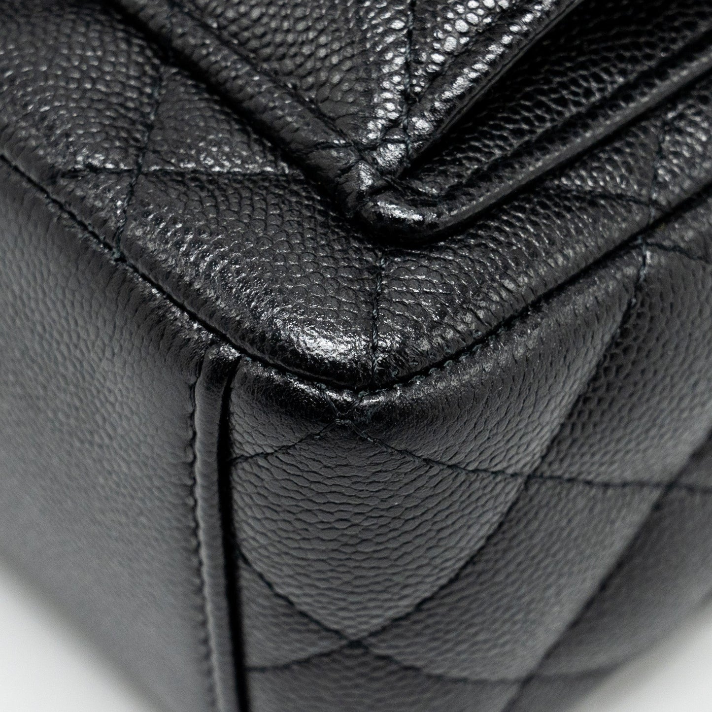 Chanel 24P Mini Backpack/Crossbody Bag Caviar Black  (Microchip)