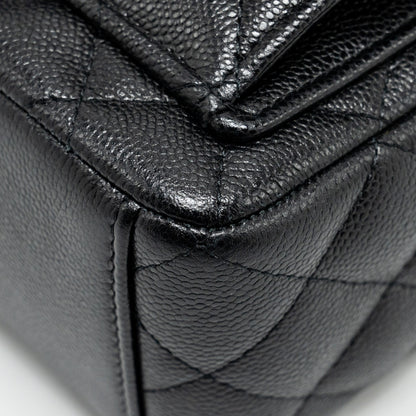 Chanel 24P Mini Backpack/Crossbody Bag Caviar Black  (Microchip)