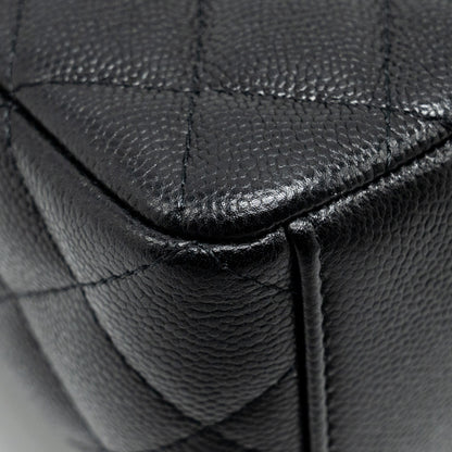 Chanel 24P Mini Backpack/Crossbody Bag Caviar Black  (Microchip)