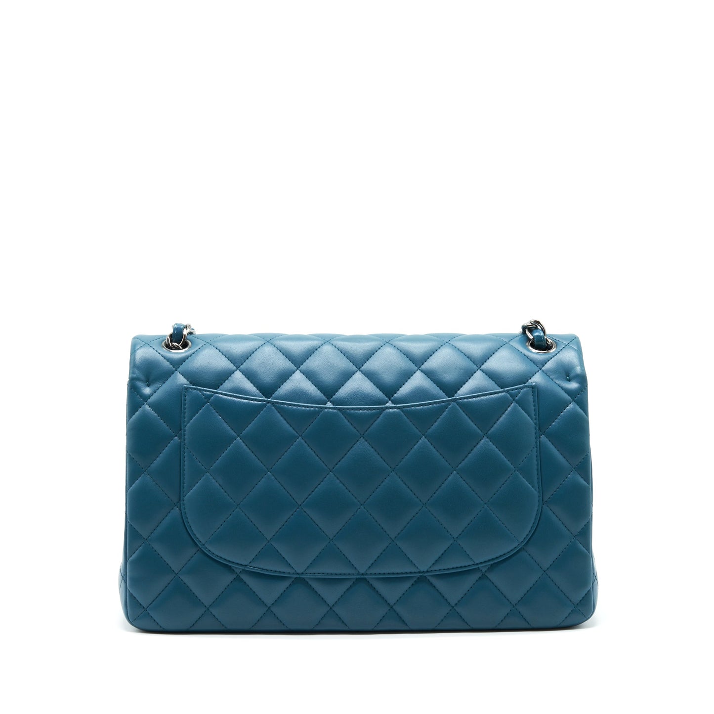 Chanel Jumbo Classic Double Flap Bag Lambskin Green