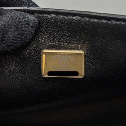Chanel Mini 2.55 Reissue Flap Bag Aged Calfskin Black Brushed  (Microchip)