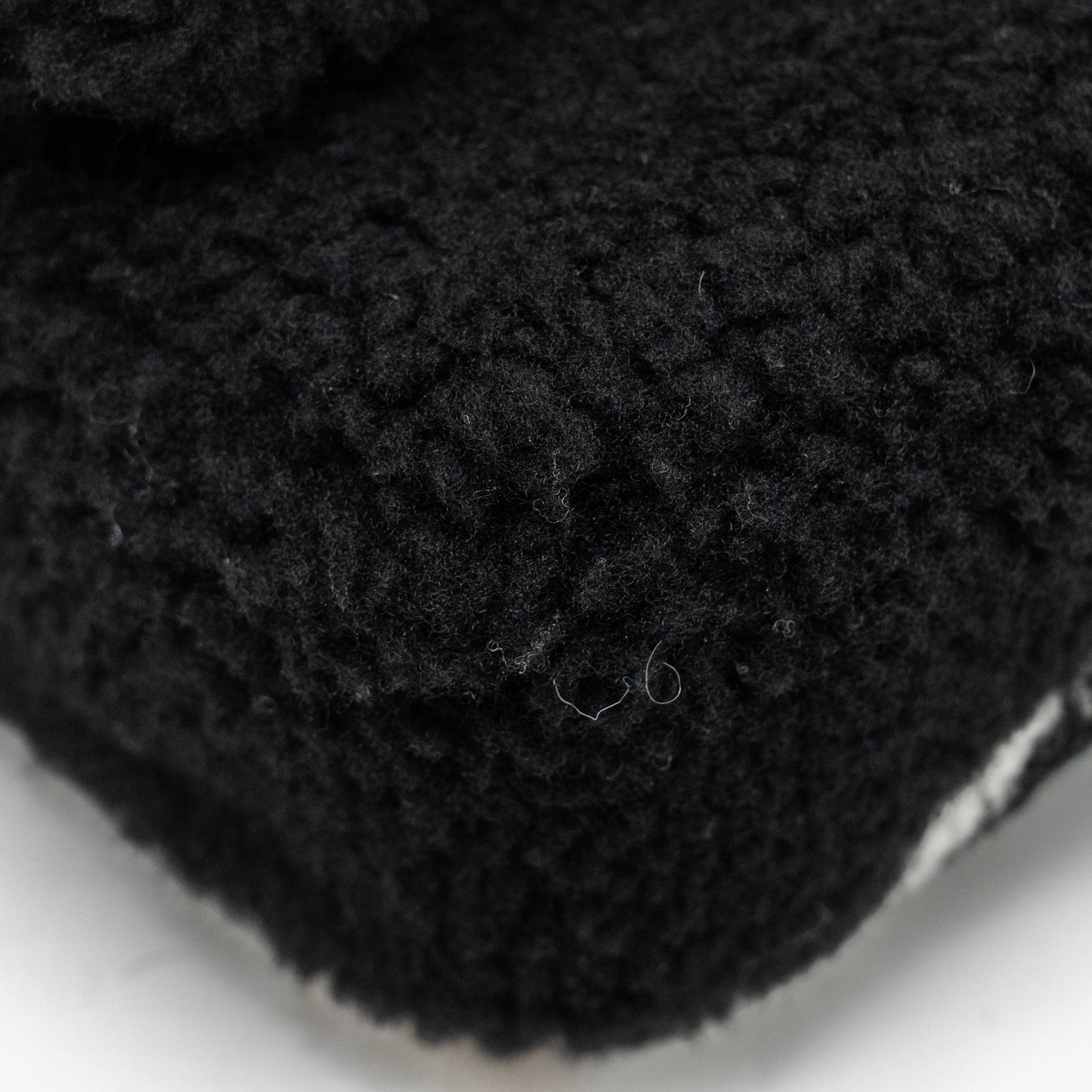 Chanel 22A Fluffy Camellia Flap Bag Embroidered Shearling Lambskin Black / White  (Microchip)