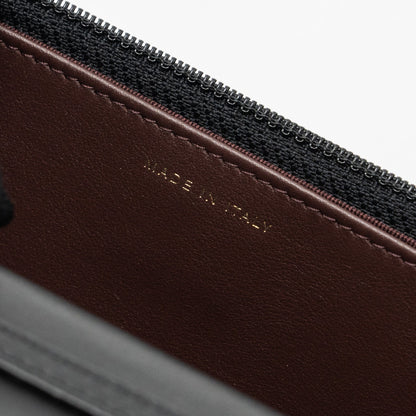 Chanel 2.55 Wallet on Chain Aged Calfskin Black Brushed  (Microchip)