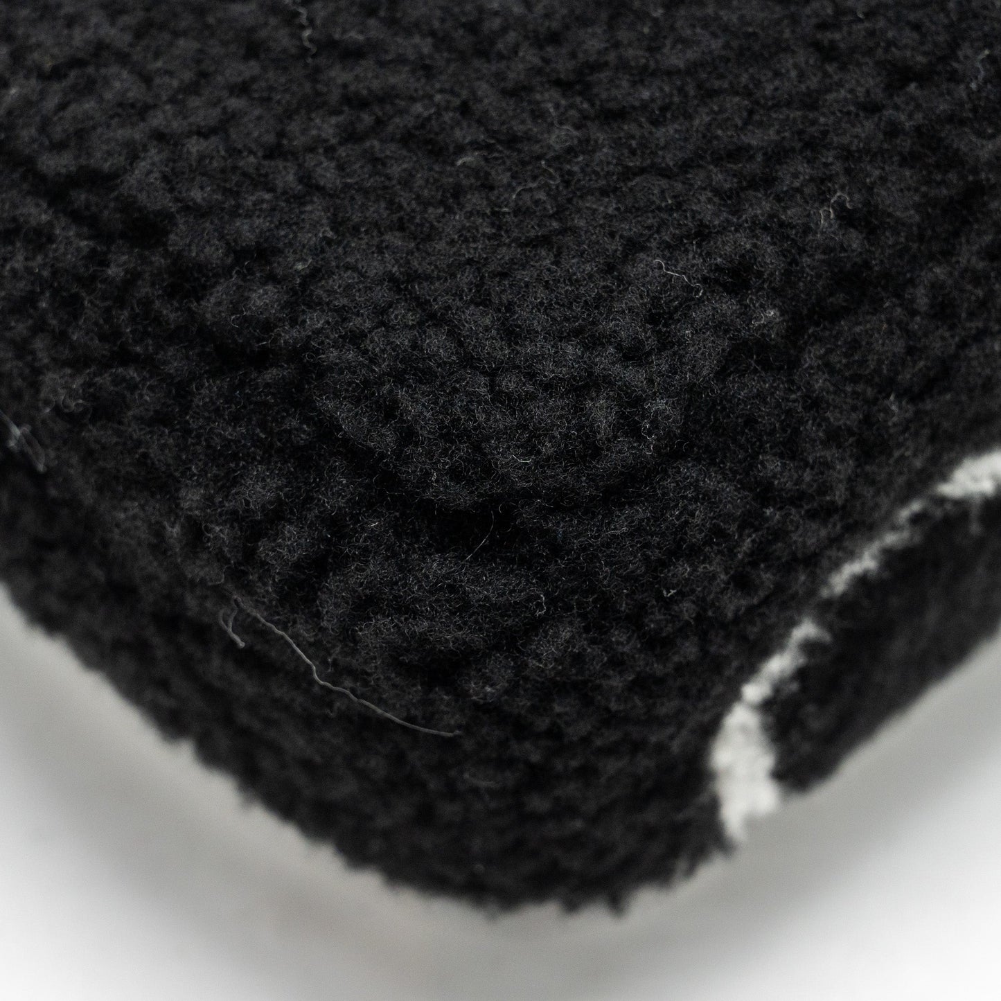 Chanel 22A Fluffy Camellia Flap Bag Embroidered Shearling Lambskin Black / White  (Microchip)