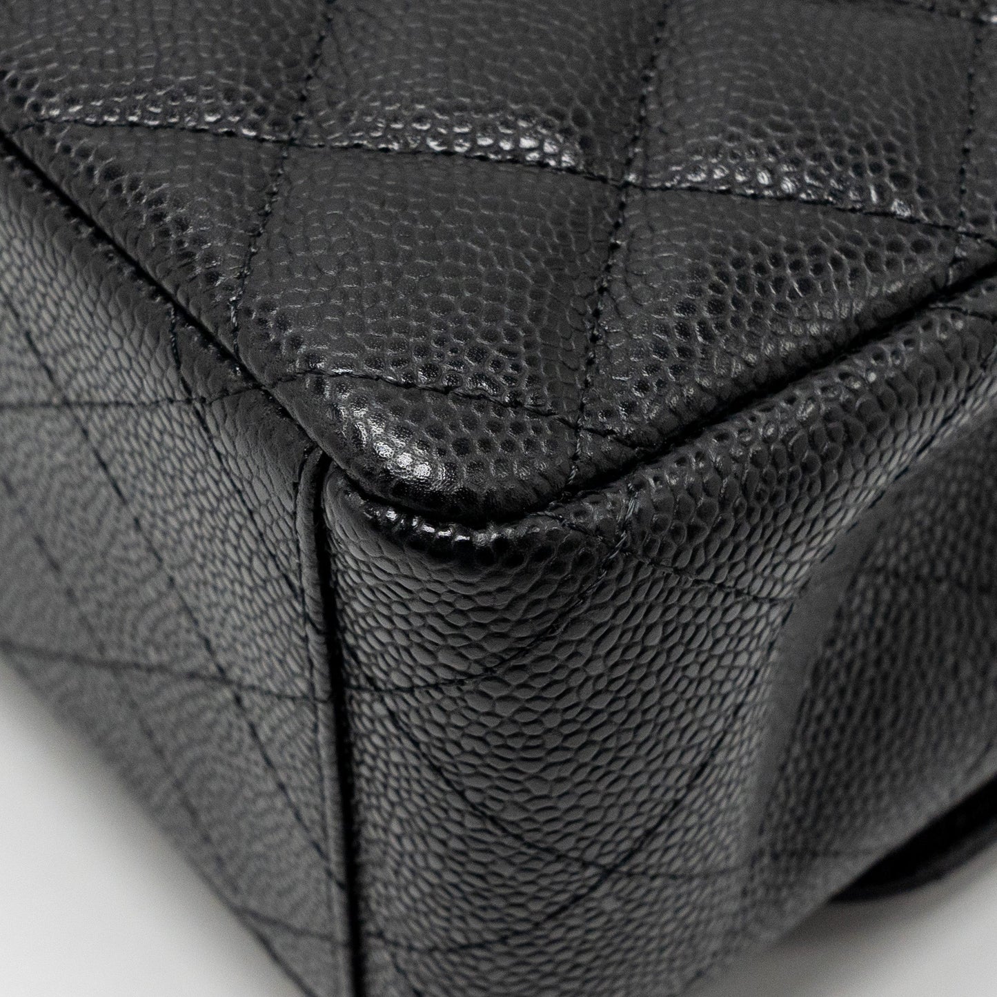 Chanel Maxi Classic Double Flap Bag Caviar Black