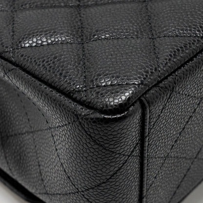 Chanel Maxi Classic Double Flap Bag Caviar Black