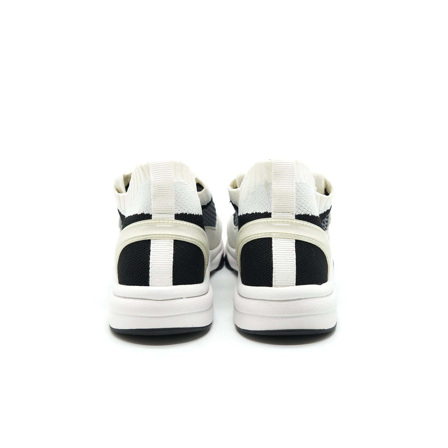 CHANEL CC LOGO SNEAKER WHITE/GREY/BLACK
