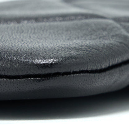 Chanel 19 Clutch Lambskin Black
