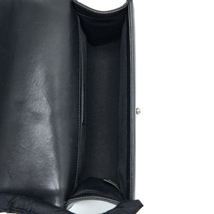 Chanel Medium Boy Bag Lambskin Black Ruthenium