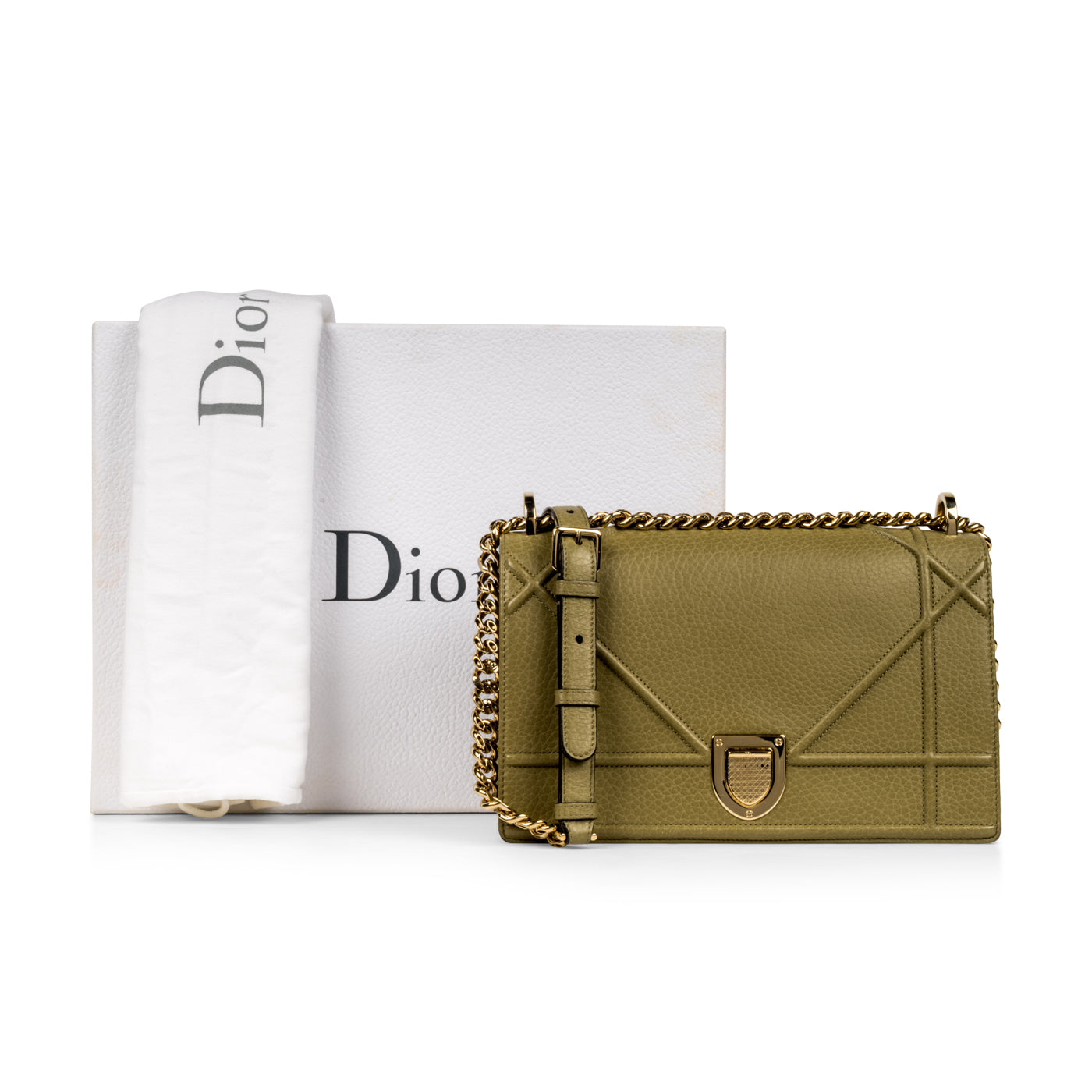 Christian Dior Diorama Medium Calfskin Bag