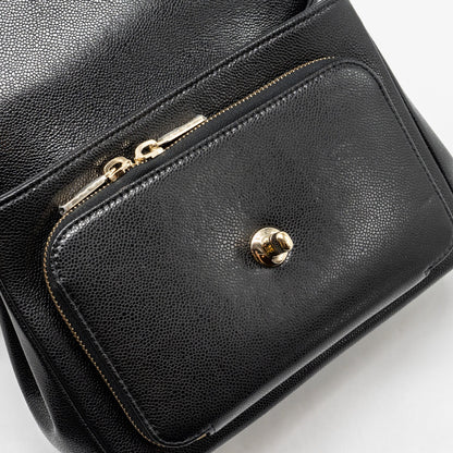 Chanel medium business affinity caviar black L (Microchip)